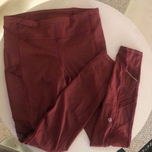 Lululemon Speed Up Tight *Mesh 28" Size 8